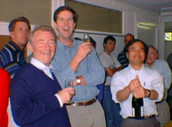 Celebrating the LHCb approval