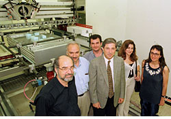 The first ATLAS muon chamber built in Greece