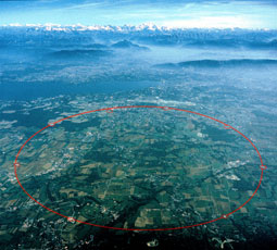CERN's aerial view